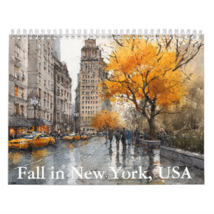 Herbst in New York-USA Kalender