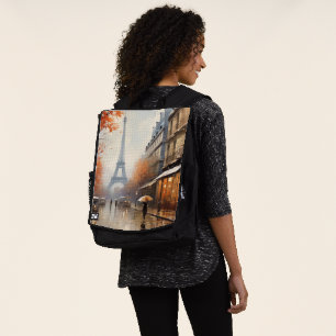 Herbst in Paris Frankreich Rucksack