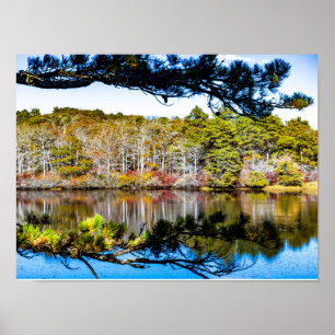 Herbst in Provincetown Poster