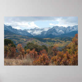 Herbst in San Juans Poster