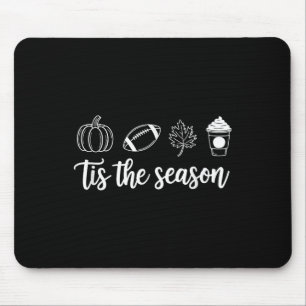 Herbst Ist Die Jahreszeit Blatt Fußball Herbst Kür Mousepad