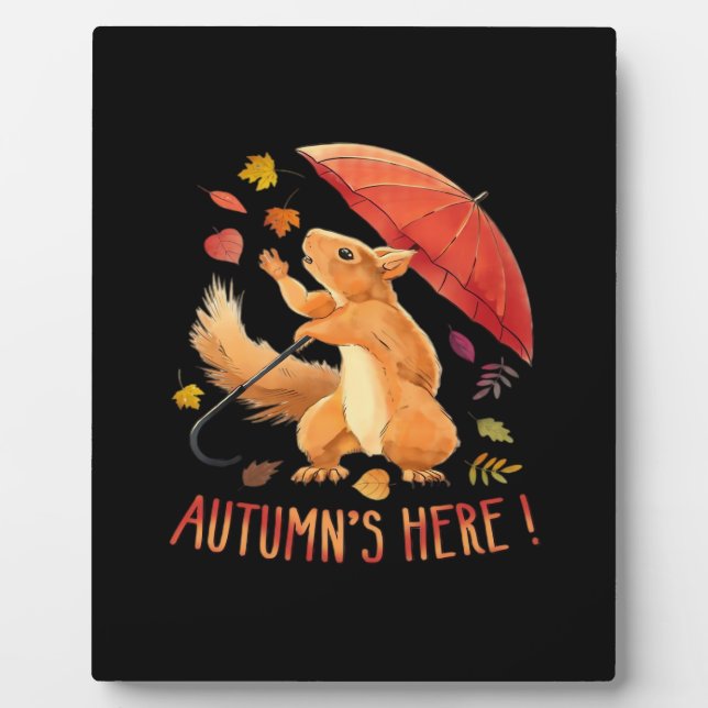 Herbst ist es endlich fotoplatte (Vorderseite)
