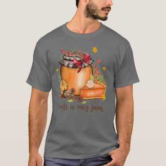Herbst ist mein Jam Top Trendy Sprichwort Herbst T