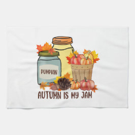 Herbst ist mein Stau Geschirrtuch