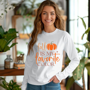 Herbst ist meine Lieblingsfarbe T-Shirt