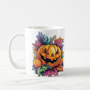 Herbst Jack-o' Lantern Kaffeetasse