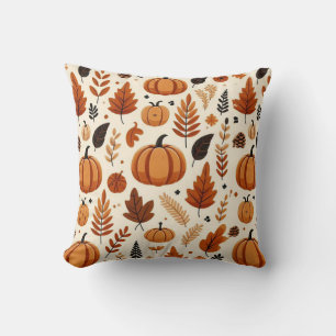 Herbst-Jahresmuster Herbstdesign Kissen