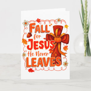 Herbst Jesus Meine Lieblingsjahreszeit Herbst Chri Karte