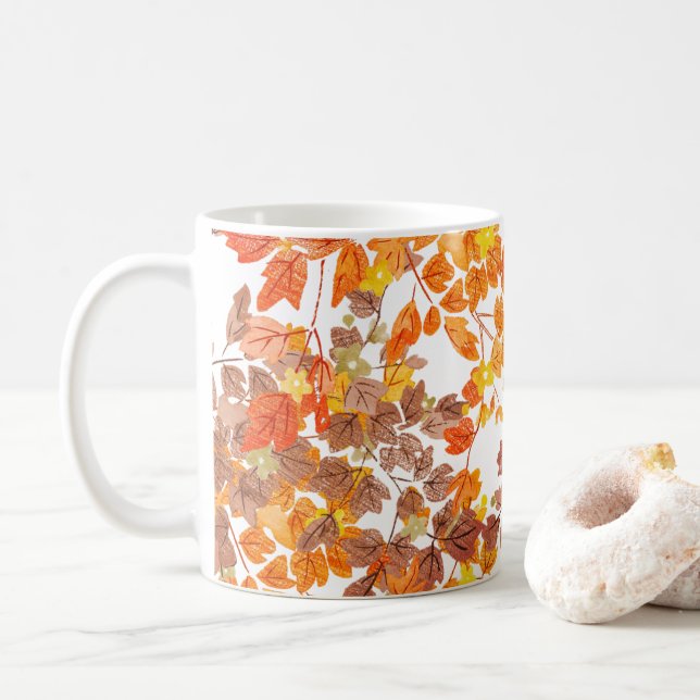 Herbst Kaffeetasse (Mit Donut)