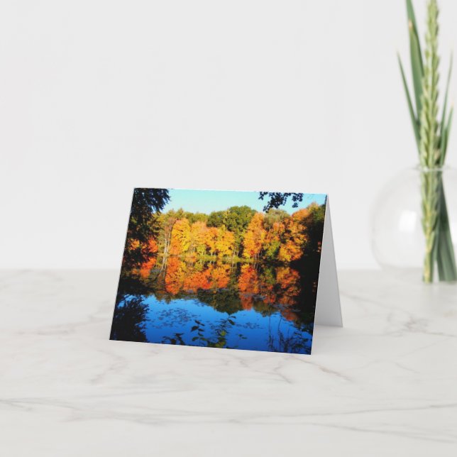 Herbst Karte (Vorderseite)