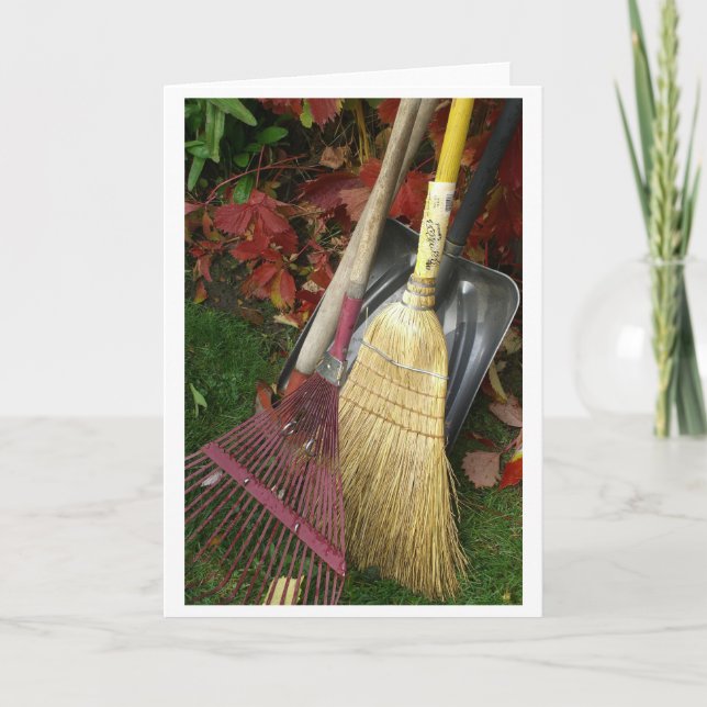 Herbst Karte (Vorderseite)