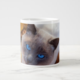 Herbst-Katze Jumbo-Tasse