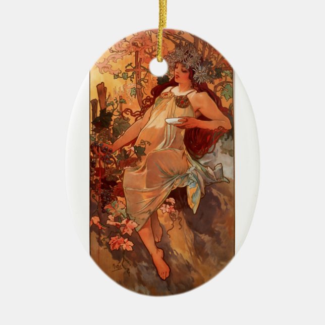 Herbst Keramikornament (Vorne)