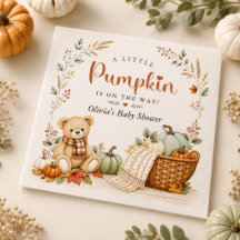 Herbst-Kürbis-Baby-Party