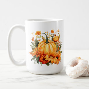 Herbst Kürbis Kaffeetasse