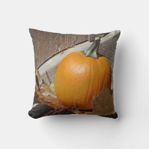 Herbst-Kürbis-Kissen Kissen