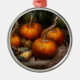 Herbst - Kürbis - Kürbisse und einige andere Dinge Ornament Aus Metall