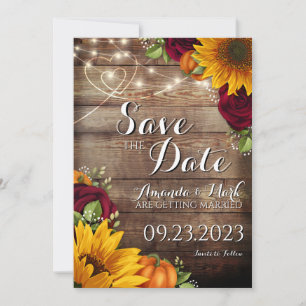 Herbst-Kürbis-Rustikal-Herzlichen-Glückwunsch-Kart Save The Date