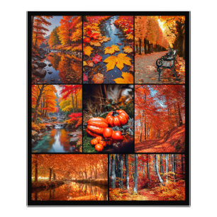Herbst Landscape Foto Grid