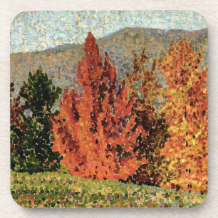 Herbst-Landschaft, c.1903 (Öl auf Leinwand) Getränkeuntersetzer