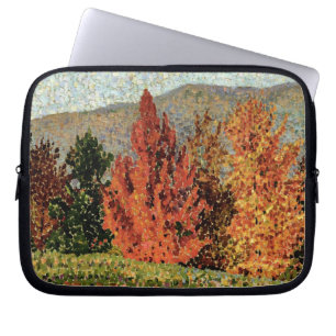 Herbst-Landschaft, c.1903 (Öl auf Leinwand) Laptopschutzhülle