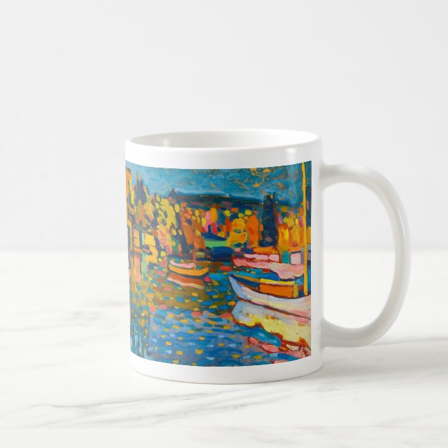 Herbst-Landschaft mit Booten durch Wassily Tasse (Rechts)