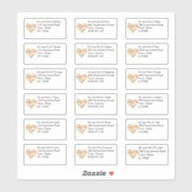 Herbst lässt Herz, Name und Adresse