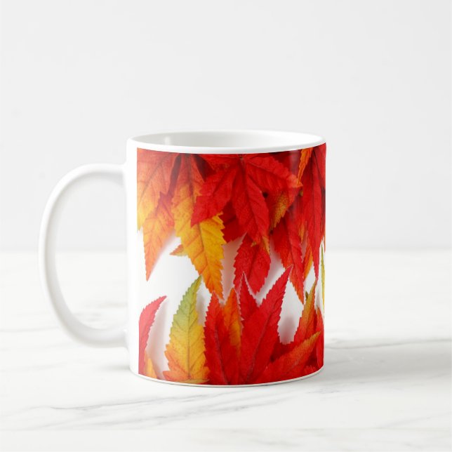 Herbst lässt klassische Kaffeepause-Tasse Tasse (Links)