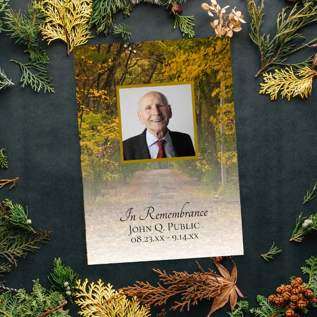 Herbst lässt Lane-Tod-Anniversary-Einladung Einladung (Von Creator hochgeladen)