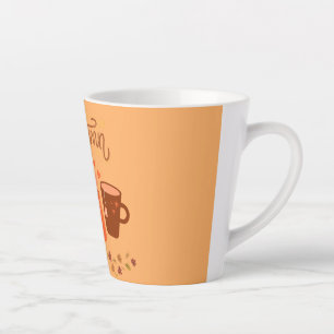 Herbst Latte Tasse