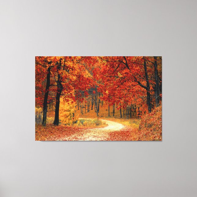 Herbst Leinwanddruck (Vorderseite)