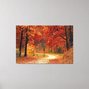 Herbst Leinwanddruck