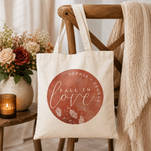 Herbst Liebe Terracotta Brautparty Traumstrecke Ai Tragetasche