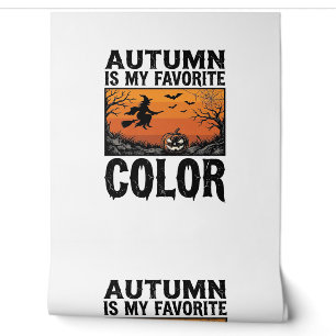 Herbst Lieblingsfarbe Halloween Kürbis Vektor Des Tapete