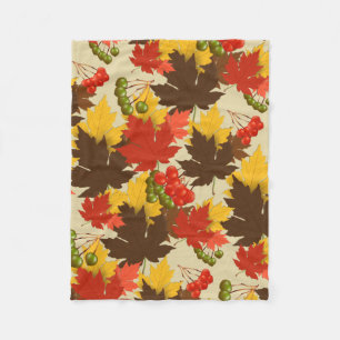 Herbst-Magie Fleecedecke