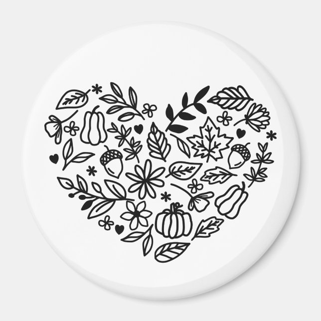 Herbst Magnet (Vorne)