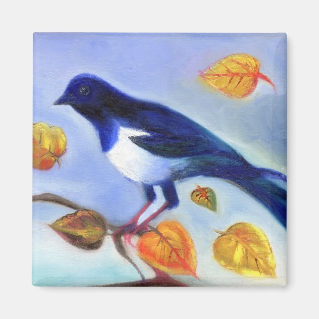 Herbst Magpie 2012 Magnet (Vorne)