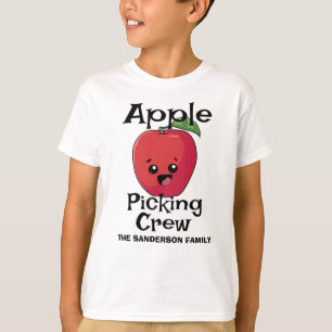 Herbst Matching Family Apple Picking-Crew T-Shirt