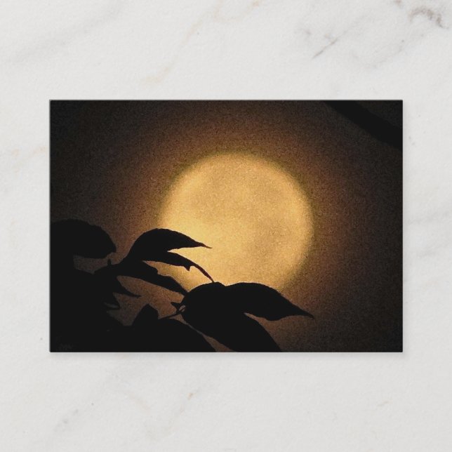 Herbst-Mond ATC Visitenkarte (Vorderseite)