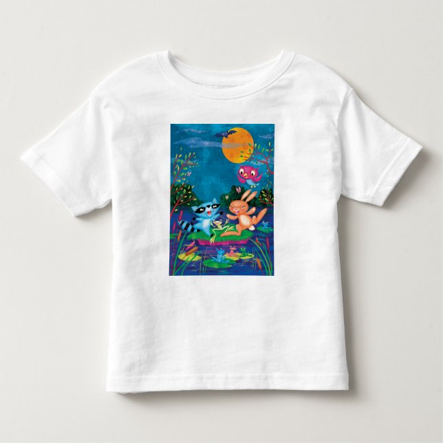 Herbst-Mond Kleinkind T-shirt (Vorderseite)