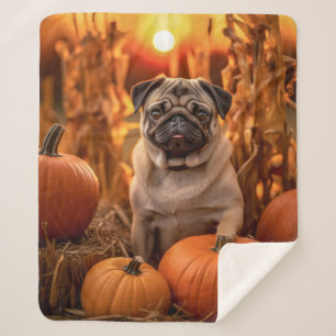 Herbst-Mops Sherpadecke