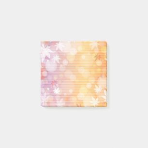 Herbst - Nachhinweise Post-it Klebezettel