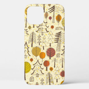 Herbst. Nahtloses Muster mit Wald, Herbstbacken Case-Mate iPhone Hülle