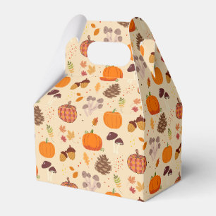 Herbst Natur Geschenkschachtel