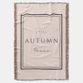Herbst noch Friede III Blanket - Gemütlicher Fall  Decke