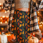 Herbst-Oak-Blätter fallen Marine Leggings<br><div class="desc">Feiern Sie mit diesen Herbst Oak-Blätter der Navy die kräftigen Farben der Saison. Diese Leggings mit ihren Orangen-,  Gelb- und Roteichen-Blätter vor einem tiefen Marinestand erinnern an die Wärme und Schönheit des Herbstes. Ideal für Herbstfeste,  lässige Ausflüge oder eine saisonale Touch in den Schrank.</div>