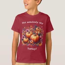 Herbst- oder Erntedank-Thema T-Shirt
