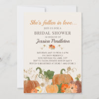Herbst Orange Pumpkins Gold Brautparty