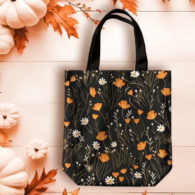 Herbst Orange und Creme Dainty Floral (Von Creator hochgeladen)