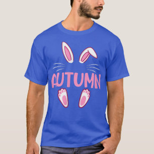 HERBST Osterhase Lustige Neuheit Damen Custom Na T-Shirt